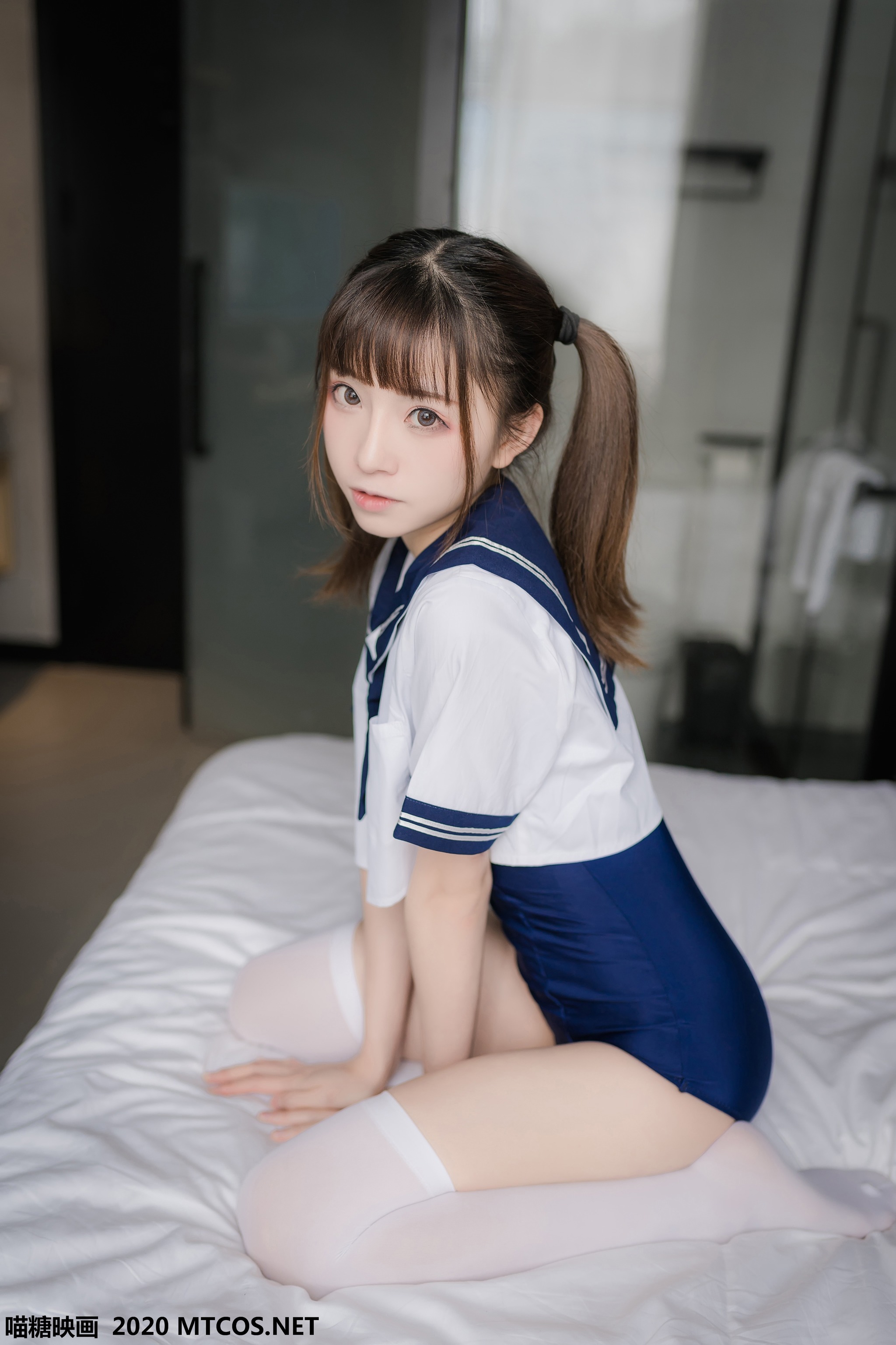 [喵糖映画] JKL.006 泳装JK制服[43P]-XikXak